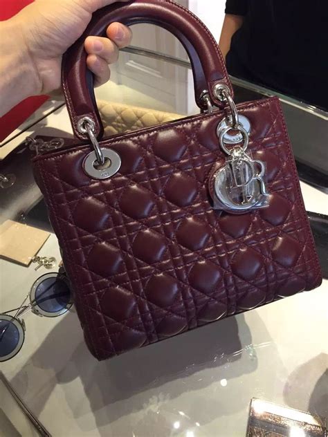 christian dior burgundy bag|authentic christian dior handbags outlet.